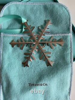 Décoration de sapin de Noël Tiffany & Co Ornament Argent Snowflake