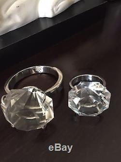 Diamond Ring (lot of 2) Ornaments or Decorations