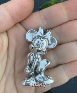 Disney Sterling Silver 925 Minnie Mouse Christmas Tree Ornament