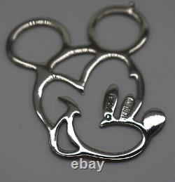 Disney Sterling Silver Mickey Mouse Christmas Child Ornament Paul March RI