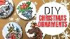 Diy Wooden Christmas Ornaments Acrylic Painting Tutorial Moose Silver Bells Santa S Workshop