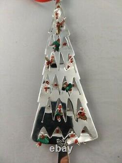 Emilia Castillo Sterling Silver Christmas Tree Ornament, New, Unused, Mint withbox