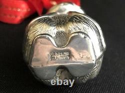 Excellent! Cazenovia Rm Trush Sterling Silver Peter Rabbit Puffy Bunny Ornament
