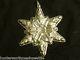 First Gorham Sterling Snowflake 1970 Christmas Ornament No Box AF