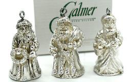 Galmer Sterling Silver Christmas Ornament Santa Claus Toy Sack Figurine
