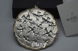 Gianmarie Buccellati Sterling Silver Peace Doves Christmas Ornament
