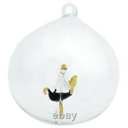 GlassOfVenice Murano Glass Gondola Christmas Ornament