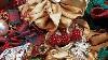 Gold Red Silver Christmas Rag Wreath Project Share Sold