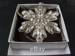 Gorham 1970 1971 1972 1974 1976 Sterling Silver Snowflake Christmas Ornaments