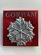 Gorham 2017 STERLING Silver 48th Annual Edition Snowflake Ornament
