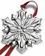 Gorham 2018 Snowflake Sterling Silver Christmas Holiday Ornament 49th Edi. NEW