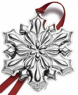 Gorham 2018 Snowflake Sterling Silver Christmas Holiday Ornament 49th Edi. NEW