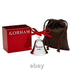 Gorham 2022 Annual Christmas 2022 Bell Ornament 2.5 Brand New in Box
