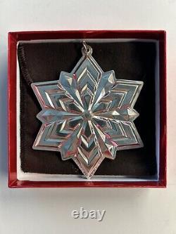 Gorham 2022 STERLING Silver 53rd Annual Edition Snowflake Ornament