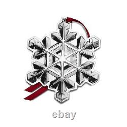 Gorham 2024 Sterling Silver Snowflake Ornament 55th Edition