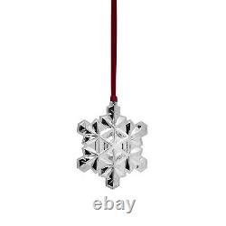 Gorham 2024 Sterling Silver Snowflake Ornament 55th Edition