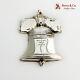 Gorham Liberty Bell Christmas Ornament Sterling Silver 1988