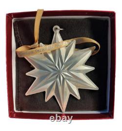 Gorham Ornament 50th Anniversary Sterling Silver Snowflake Collectibles NEW