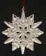 Gorham Silver Snowflake Ornament 2004-Sterling Snowflake Boxed 4118722