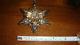 Gorham Sterling Silver 1970 Snowflake Christmas Ornament 1st in series