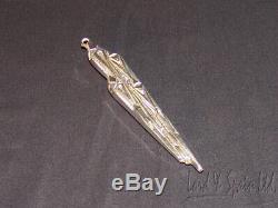 Gorham Sterling Silver 1973 Christmas Icicle Ornament