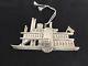 Gorham Sterling Silver 1985 Ahc Side Wheeler Riverboat Christmas Ornament
