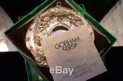 Gorham Sterling Silver Elizabethan Cupid Ornament Mib