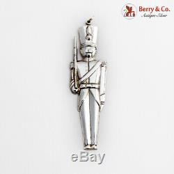 Gorham Toy Soldier Christmas Ornament Sterling Silver 1991