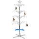 HOHIYA Ornament Display Tree Stand Metal Christmas Rotating Glass Dog Cat Ball