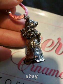 Hallmarks Little Galley Sterling silver Christmas Ornament Miss Piggy Mirrors