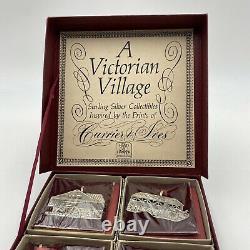 Hand & Hammer A Victorian Village Sterling Silver Ornament Set