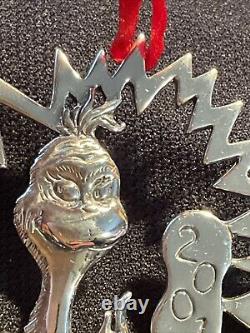 Hand Hammer Dr Seuss Sterling Silver Christmas Ornament Extremely Rare