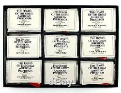 Hand Hammer Homes Great American Presidents Sterling Silver Christmas Ornaments