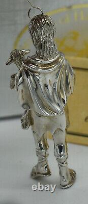 Harry Smith Sterling Shepherd Lamb Christmas Ornamant Nativity Mini Figurine