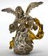 Harry Smith Sterling Silver & Gold Angel Christmas Ornament Miniature Nativity