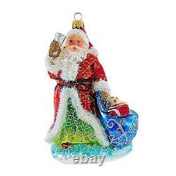 HeARTfully Yours Calling Christmas Santa Christmas Ornament