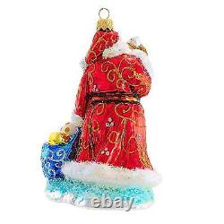 HeARTfully Yours Calling Christmas Santa Christmas Ornament