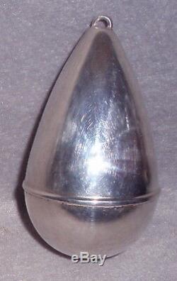 Horchow Neiman Marcus 1978 Sterling Silver Trifle Christmas Ornament Decoration