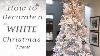 How To Decorate A White Christmas Tree