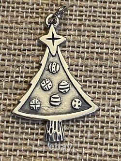 JAMES AVERY Sterling Silver CHRISTMAS TREE w Ornaments Charm #536 RETIRED