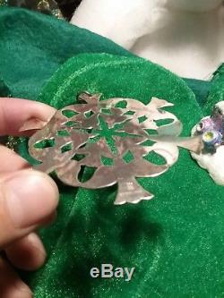 James Avery Sterling Silver Abstract Snowflake Christmas Ornament