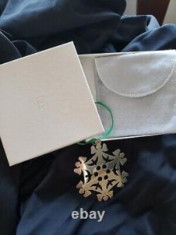 James Avery Sterling Silver Christmas Ornament Snowflake Angels Rare