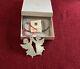 James Avery Sterling Silver Christmas Ornament Tree Angels Rare Engraved