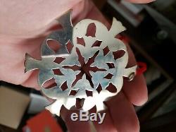 James Avery Sterling Silver Snowflake Christmas Ornament