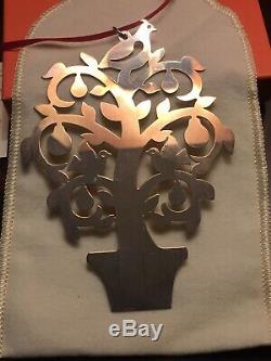 James Avery Sterling Silver Tree Christmas Ornament. 925