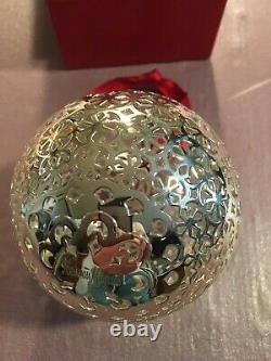 John Hardy Neiman Marcus Silver-Plated Filigree Ball Christmas Ornament