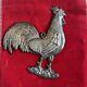 Kirk Stieff Sterling Silver Rooster Ornament