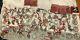 LOT of 77 Pewter and Silver plated Christmas ornaments, over 9 pounds