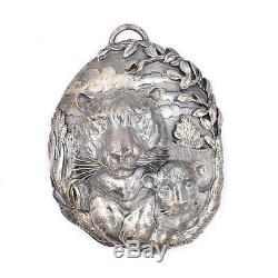 Limited Edition Buccellati Christmas Tree Ornament Sterilng Silver 925 Italy