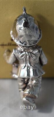 Little Gallery Hallmark Sterling Silver Drummer Boy Christmas Ornament with Box